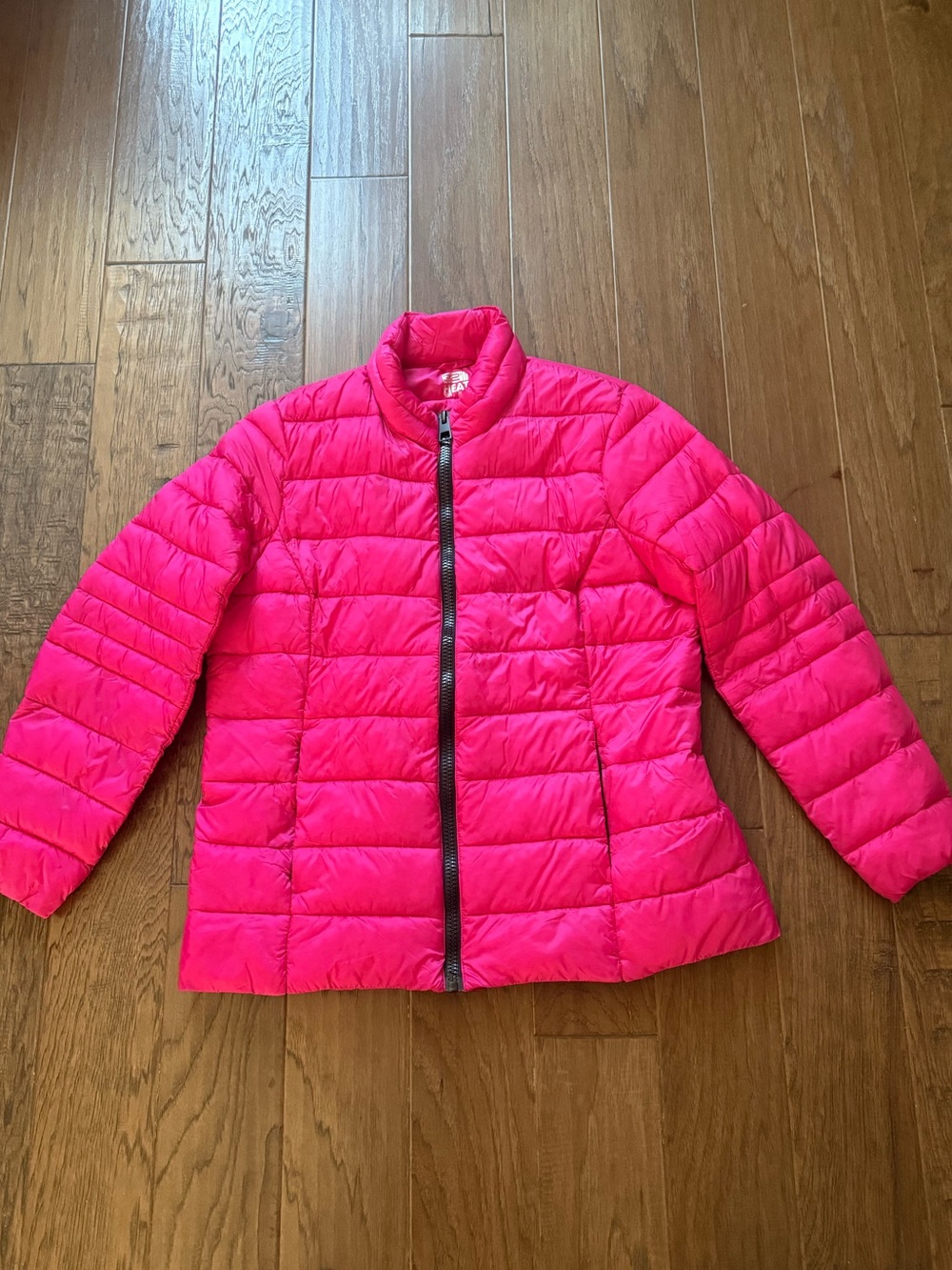 NWOT Women’s 32 Degrees Heat Pink Packable Puffer Jacket size XL